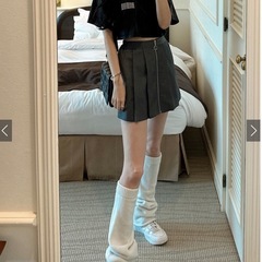 🟡ルーズソックス風レッグウォーマーの画像
