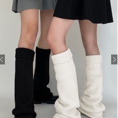 🟡ルーズソックス風レッグウォーマーの画像