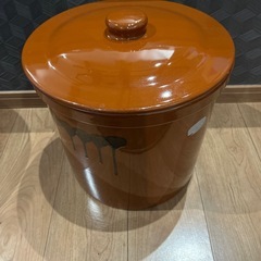 久松 蓋付 丸かめ