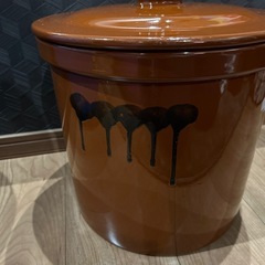 久松 蓋付 丸かめの画像