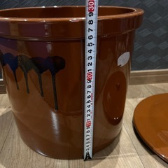 久松 蓋付 丸かめの画像