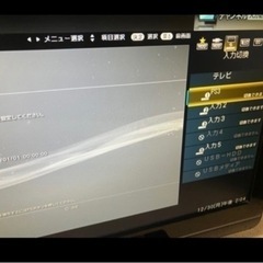 PS3と小型テレビ(19型)の画像