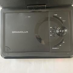 グラモラックス 9インチポータブルDVDプレイヤー ＧＲＡＭＯ－Ｐ９１０ ＢＫの画像