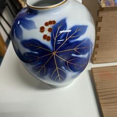 深川製磁 花瓶 の画像