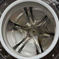 HB0182 日立 ドラム式洗濯機 ビッグドラム 11kg/6kg BD-SV110AL 左開き 日本製 風アイロン 温水ナイアガラ洗浄 温水ミスト 風アイロン ヒートリサイクル乾燥 インバーター 自動おそうじ 京都 大阪 滋賀の画像