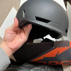 3500円　ODOLAND　 ヘルメット　 スノーボード　スキー　マットブラック　Sサイズ　の画像
