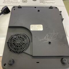 【リサイクルショップ　ピカソ　小松原】🔥 アイリスオーヤマ IRIS 対面操作式 卓上IHコンロ ブラック 2018年製 IHC-TM141 🔥★6418★の画像