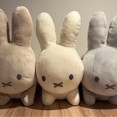 ブルーナアニマル　特大サイズ　うさぎ　3個セット