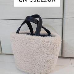 UN BILLION フワモコ ボアトートバッグ 美品