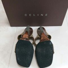 正規CELINE　セリーヌ■ミュールサンダル　6の画像