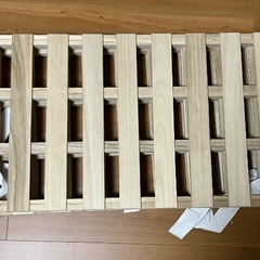 4つ折りすのこベッドの画像
