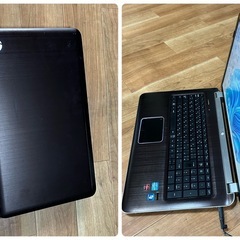 🔵 HP Pavilion dv7 6b00 17.3インチ/Core i7-2760QM 4コア8スレッド/メモリ8GB/ SSD256gb/Win11/Office2021/アプリ多数すぐ使える/動作良好/サポート無期限の画像
