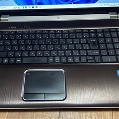 🔵 HP Pavilion dv7 6b00 17.3インチ/Core i7-2760QM 4コア8スレッド/メモリ8GB/ SSD256gb/Win11/Office2021/アプリ多数すぐ使える/動作良好/サポート無期限の画像