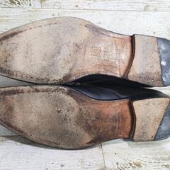 CARLO BOTRINI VISARUNO カルロボットリーニビサルノ レザーブーツ EU42 26.0cm相当 本革 ビジネスブーツ カジュアルブーツ ピサルノの画像