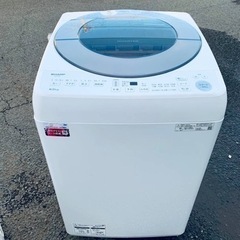 SHARP 全自動電気洗濯機　ES-GV8F-Sの画像