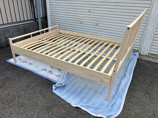 IKEA★ベッドフレーム★ビョルクスネース★ダブルベッド