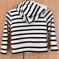 GAP kids ボーダー パーカー 110〜120 トップスの画像