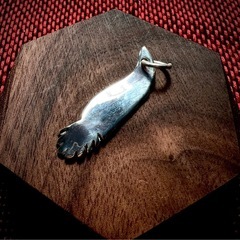 シルバー 羽根型 ネックレス イーグルの画像