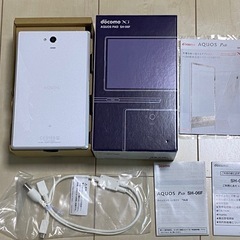 docomo AQUOS PAD SH-06F ホワイト※箱有り※