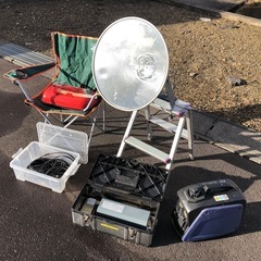 400Wライトトラップ　発電機付きセット　クワガタ採集　灯火採集
