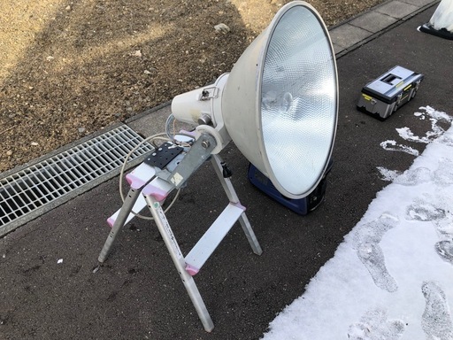 400Wライトトラップ　発電機付きセット　クワガタ採集　灯火採集
