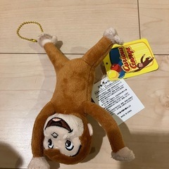 おさるのジョージ　ぶら下がり　ぬいぐるみキーホルダー　マスコットの画像