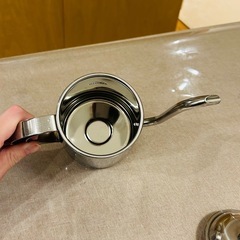 【値下げしました】kalita（カリタ）コーヒーポット（ステンレス製）　の画像