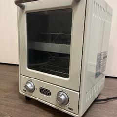 TOFFY オーブントースター（薄緑）の画像