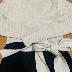 ニットワンピース美品⭐︎の画像