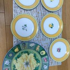 ナルミ　ＮＡＲＵＭＩ　大皿と小皿セットの画像