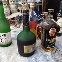 ブランデー　ワイン　日本酒　酒　いろいろ　1本500円から千円の画像