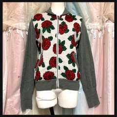 ꒰RODEO CROWNS꒱長袖 ニットジャケット 秋冬 カーデ...
