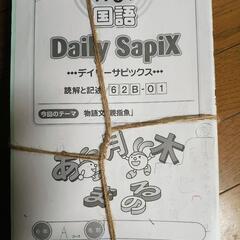 Daily Sapix 国語 小学5年 読解力講座 SSS2A