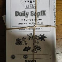 Daily SapiX 国語 小6 基礎と実践
