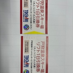 戸狩温泉スキー場 リフト券 2枚