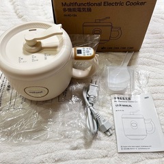 1人暮らしやアウトドアに最適✨ 新品✨ 炊飯器2合 1.2L 多...