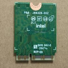 【Wifi6】INTEL AX201NGW M.2 CNVI Wifi CARDの画像