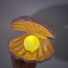貝殻ライト 真珠 ピンク