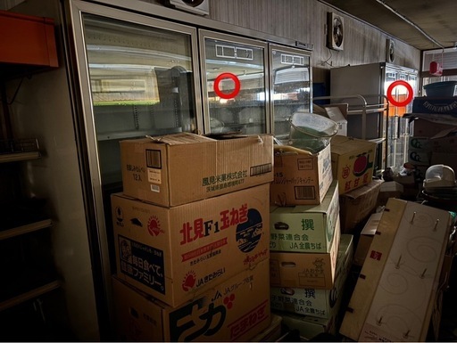 業務用3ドア冷蔵庫 2機セット販売