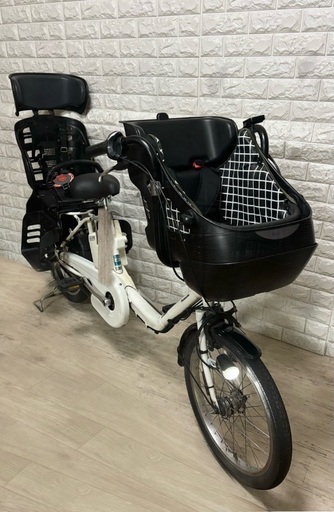 ☆Panasonic電動自転車ギュット 子供乗せ☆完成車配送☆美品☆室内