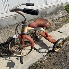 Vintage Tricycle レッド/ホワイト ビンテージ、...