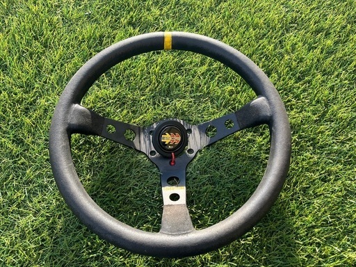 MOMO MOD.08 レザー/ブラックスポーク M-58 MOMO 【MOMO/モモ