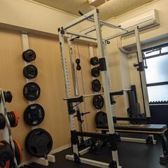 WILD FIT パワーラックセット 140kg（ラバーマット付き）の画像