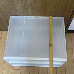 無印衣装ケースの画像