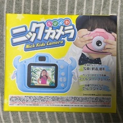 【未使用品】ちびかわ　ニックキッズカメラ　（ブルー）の画像
