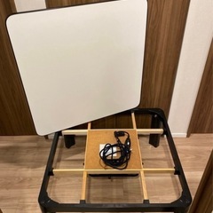こたつ　リバーシブル　白黒の画像