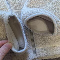 gu ボアジャケットМの画像