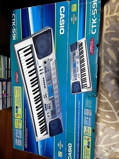 CASIO  電子ピアノCTK-591