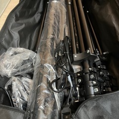 撮影用照明セット、折りたたみレフ板の画像