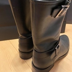 neue diffusion↪︎レディース　革　ブーツ　ブーティ　サイドベルト　高級感の画像